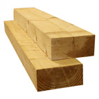 Dormentes de Madeira Tratada UC3 – 2,4 m × 200 × 100 mm – 20 Unidades