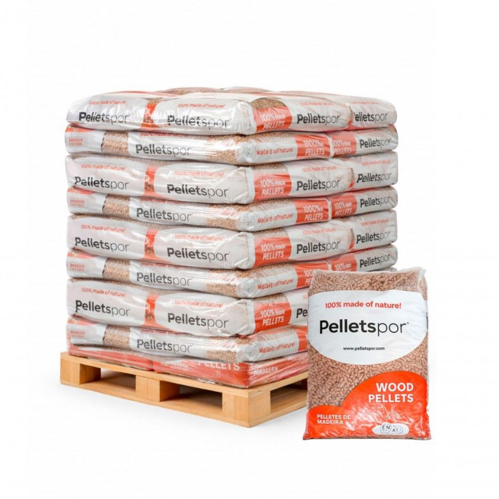 Pellets Pelletspor 6 mm – Palete 975 kg | 65 Sacos