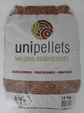 Palete de 65 sacos de 15 kg  Uni pellets