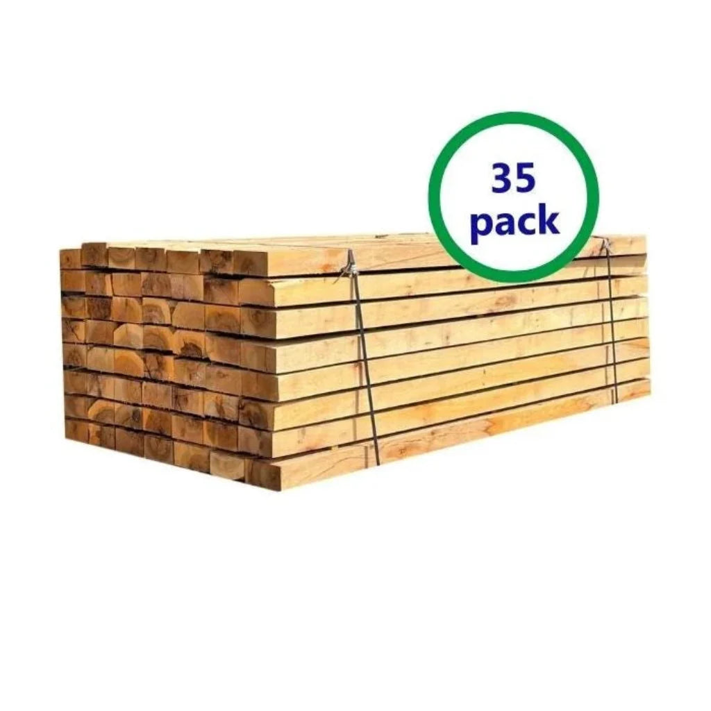 Mini Travessas de Carvalho 2,4 m – 35 Unidades