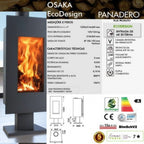 Salamandra a Lenha PANADERO OSAKA EcoDesign 8 kW