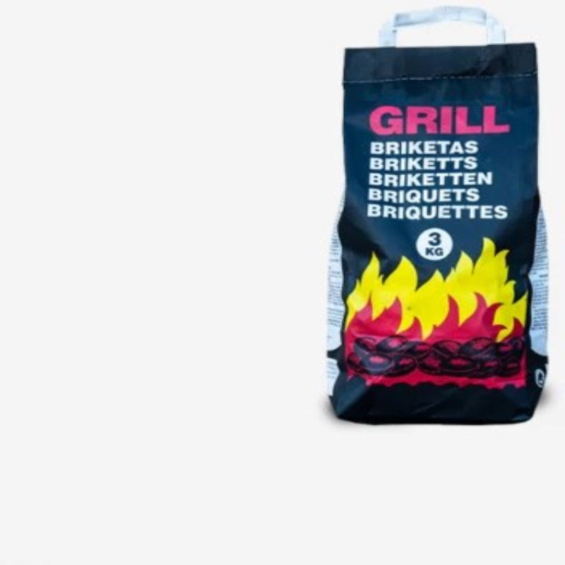 Palete de Briquetes de Carvão 3 kg – 252 Sacos | 756 kg
